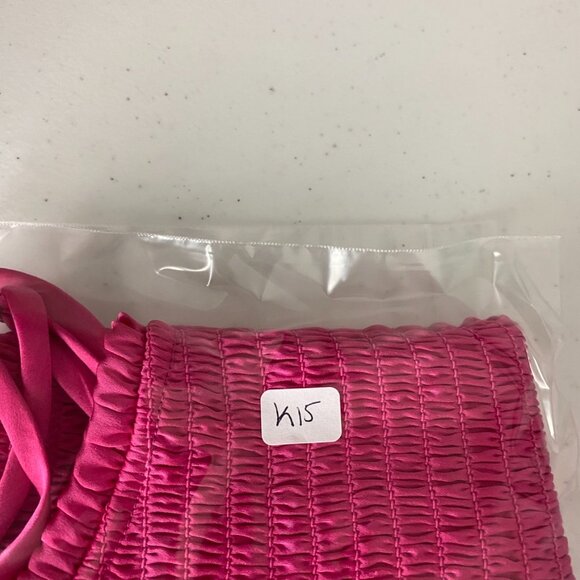 Free People Right On Time Cami Intimately Pink Sleeveless Tank Top Smocked - Picture 5 of 5